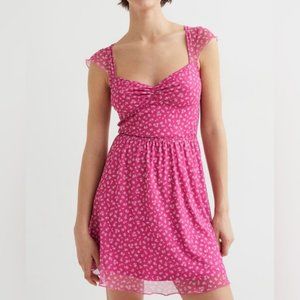 NWT H&M Divided Patterned Mesh Dresh